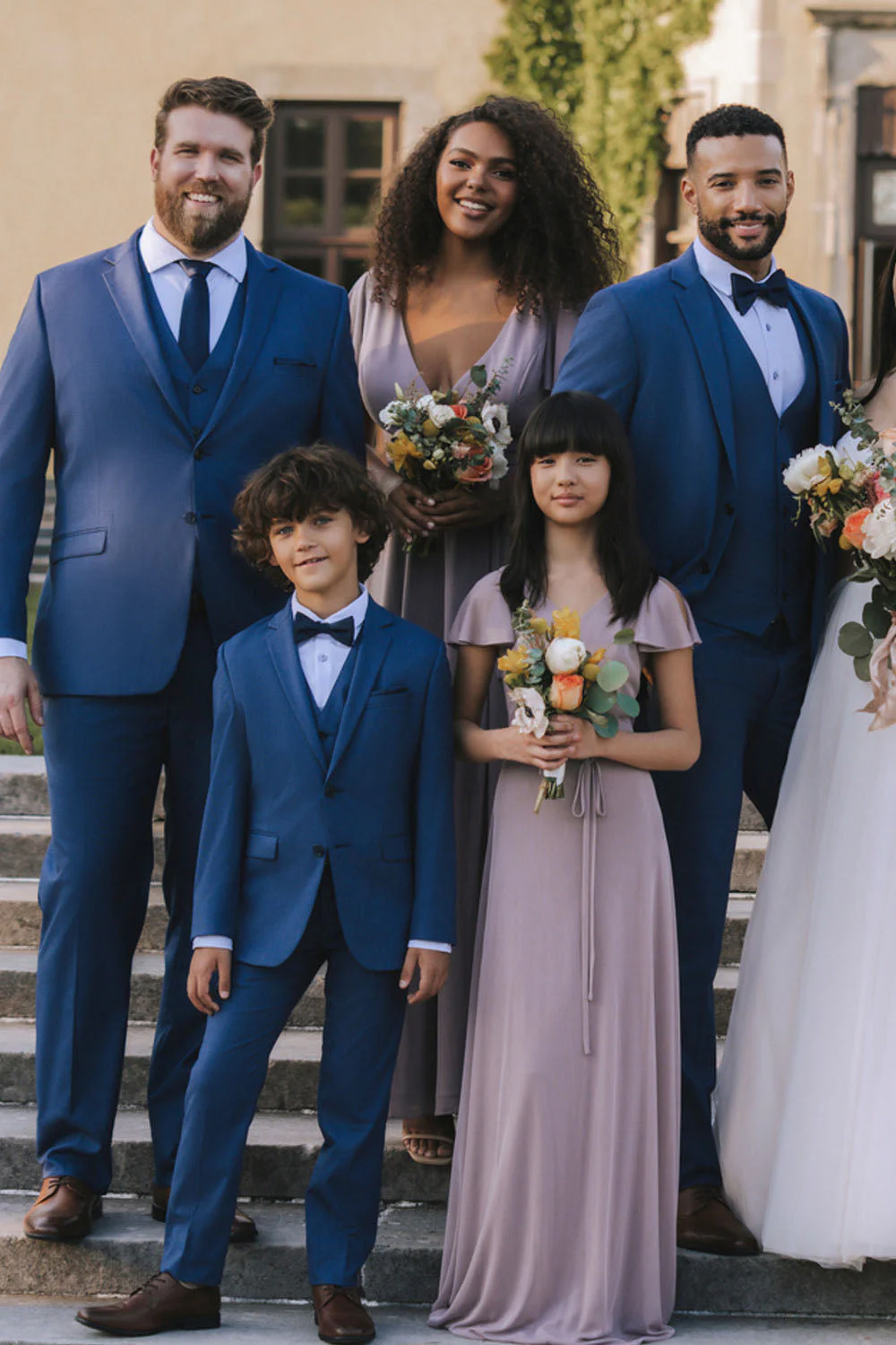 "Savoy" Blue Suit Jacket (Separates) - Image 4