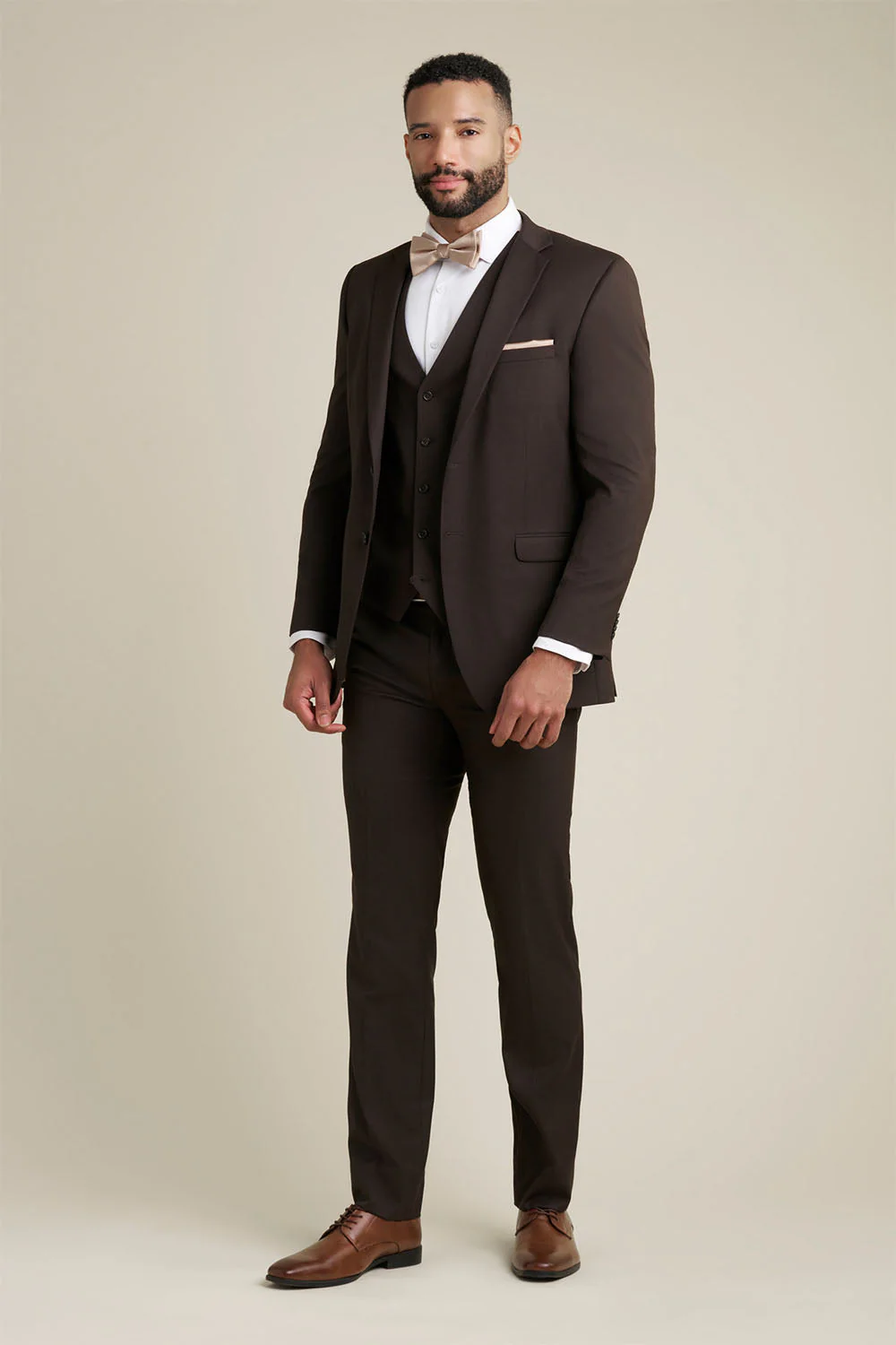 "Savoy" Brown Suit Jacket (Separates) - Image 2