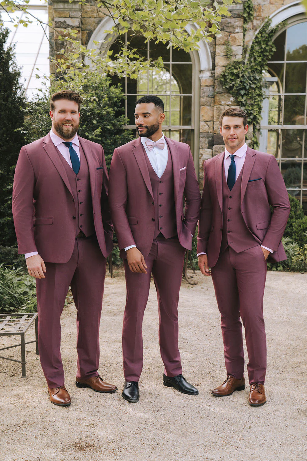 "Savoy" Burgundy Suit Jacket (Separates) - Image 8
