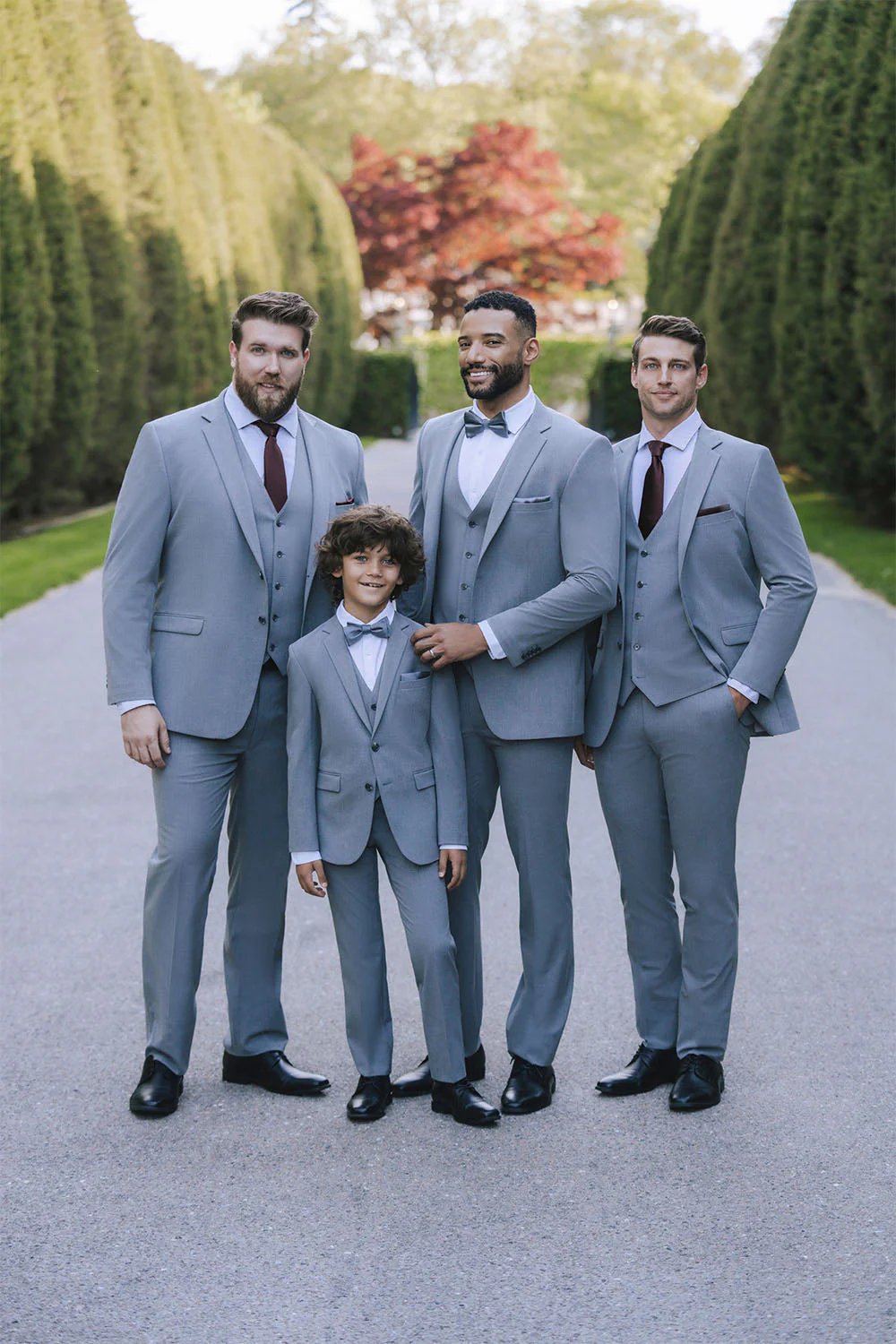"Savoy" Medium Grey Suit Jacket (Separates) - Image 9