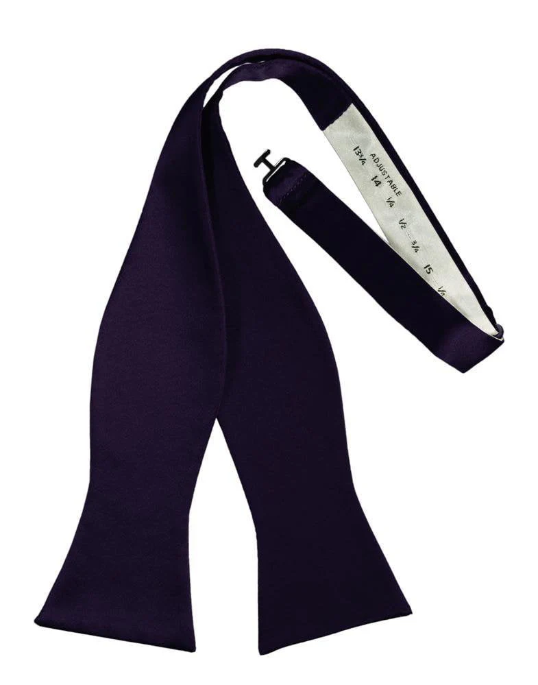 Amethyst Luxury Satin Bow Tie - Image 2