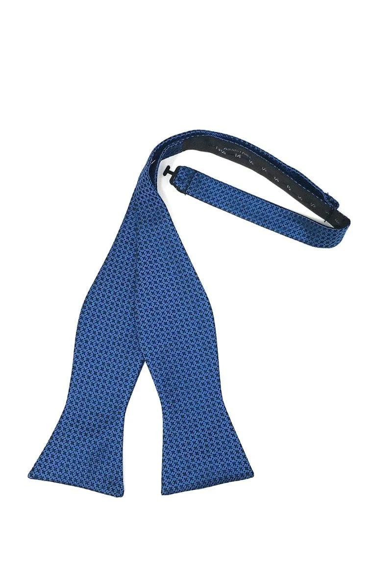 Blue Regal Bow Tie - Image 2