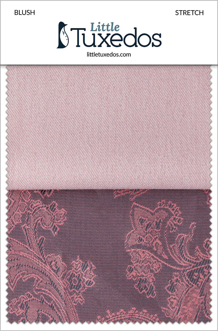 Blush Stretch Fabric Swatch - Image 2