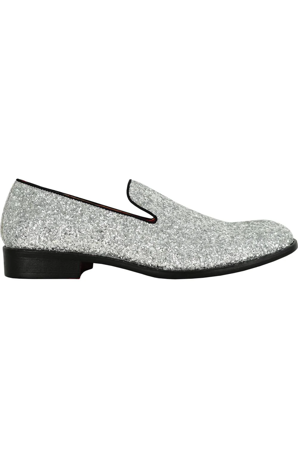 "Tristan" Silver Shoes - Image 3