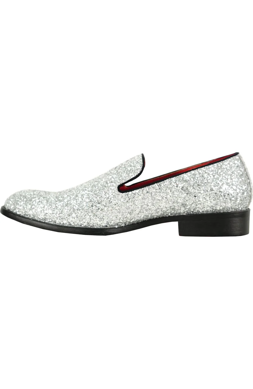 "Tristan" Silver Shoes - Image 4