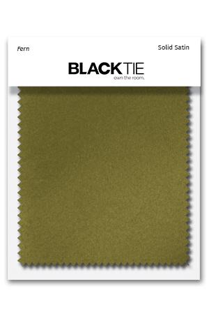 Fern Luxury Satin Fabric Swatch