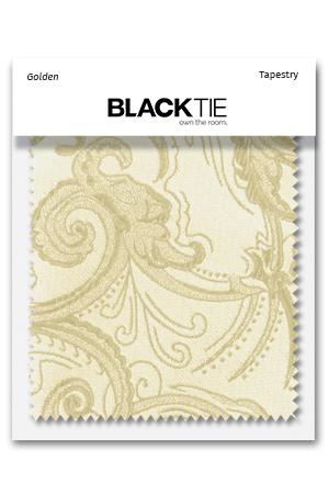 Golden Tapestry Fabric Swatch