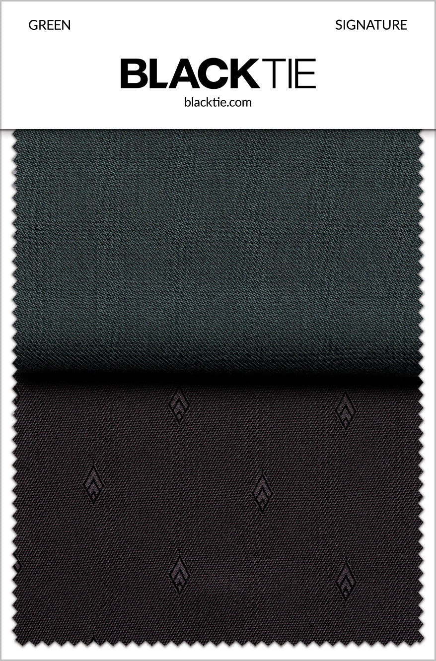 Green Signature Fabric Swatch - Image 2