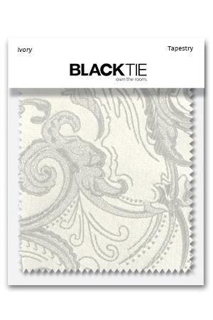 Ivory Tapestry Fabric Swatch