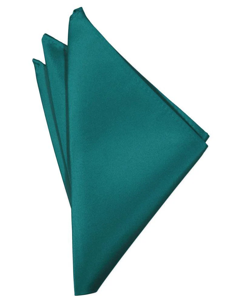 Jade Luxury Satin Pocket Square