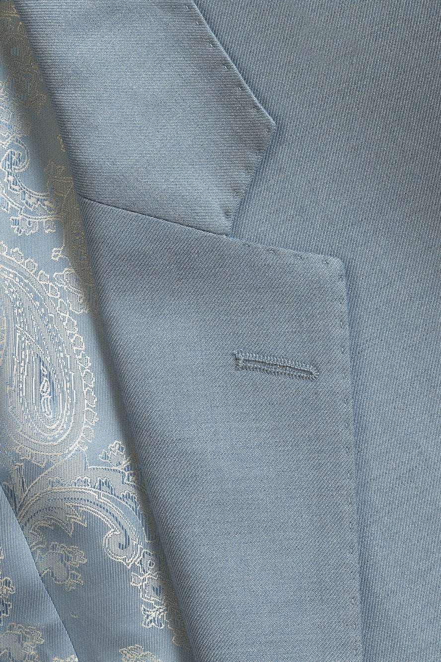 "Kennedy" Light Blue Suit Jacket - Image 3
