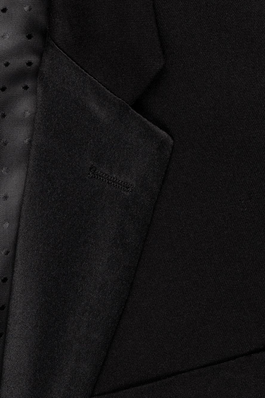 "Kingston" Kids Onyx Black Tuxedo (5-Piece Set) - Image 8