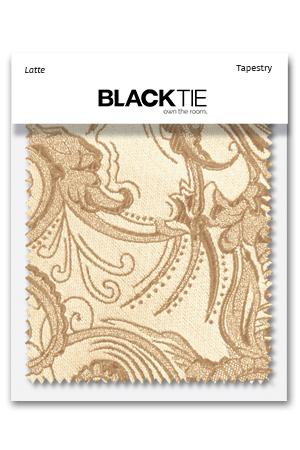 Latte Tapestry Fabric Swatch