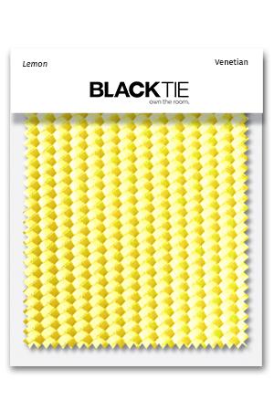 Lemon Venetian Fabric Swatch