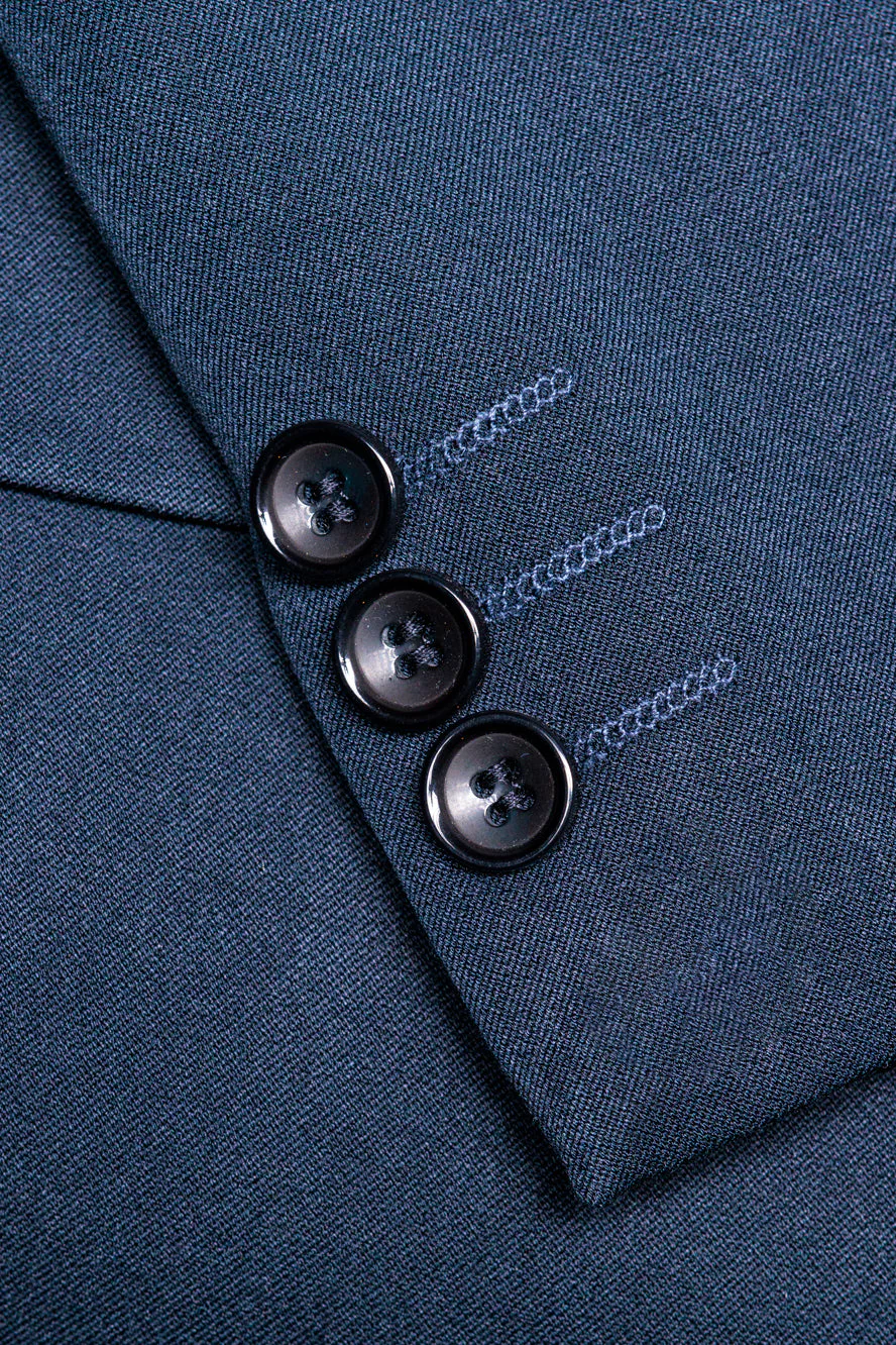 "Liam" Kids Midnight Blue Suit (5-Piece Set) - Image 11