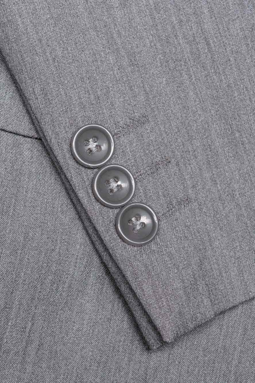 "Liam" Kids Vintage Grey Suit (5-Piece Set) - Image 12