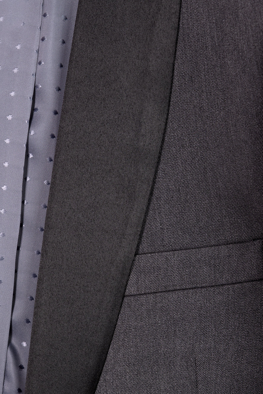 "London" Kids Charcoal Tuxedo (5-Piece Set) - Image 4
