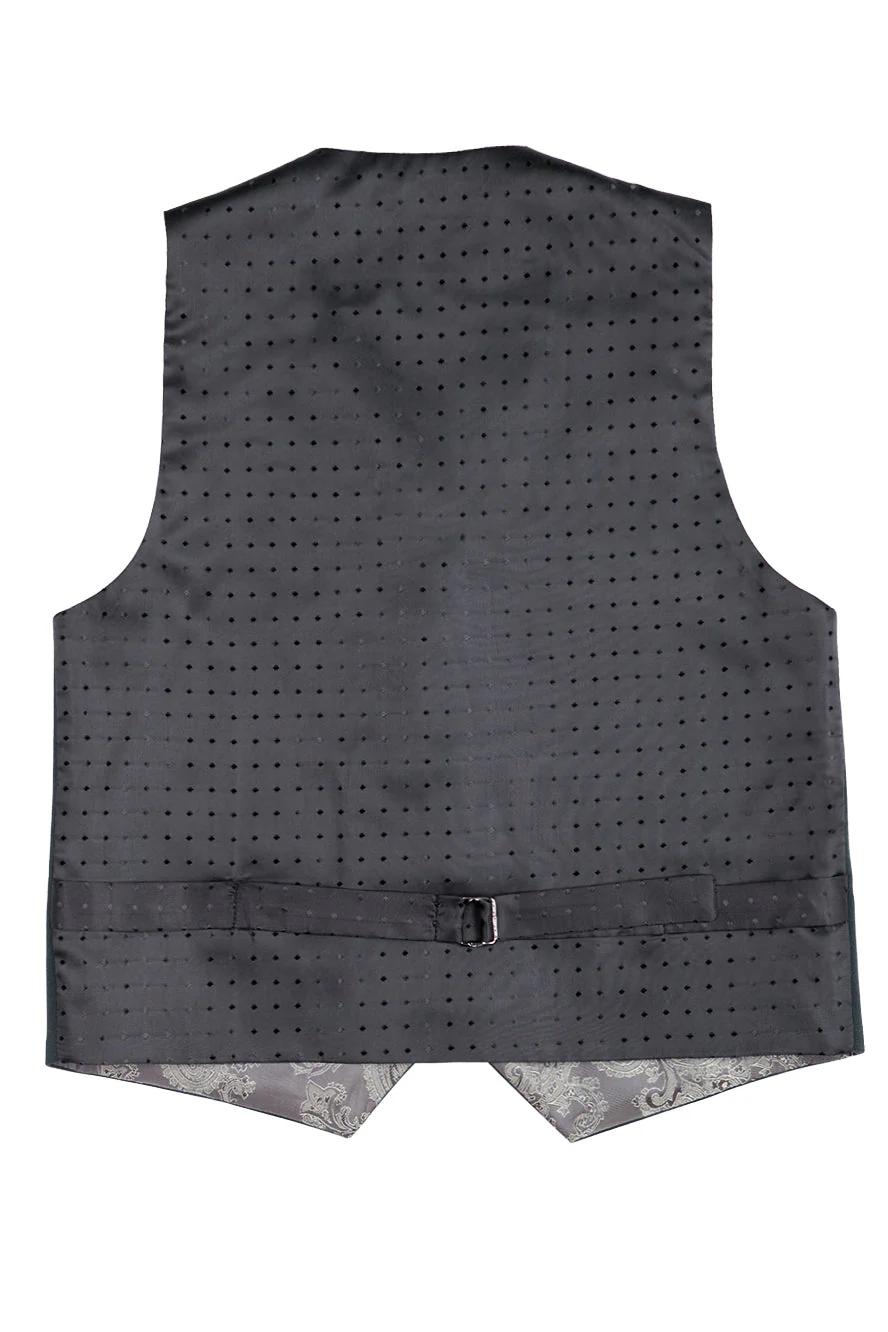 "London" Kids Hunter Green Tuxedo (5-Piece Set) - Image 10