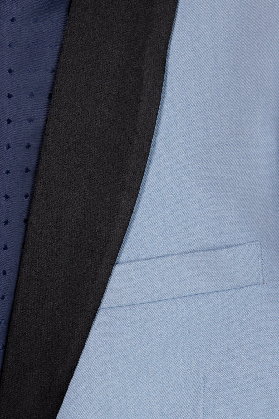 "London" Kids Powder Blue Tuxedo (5-Piece Set) - Image 4