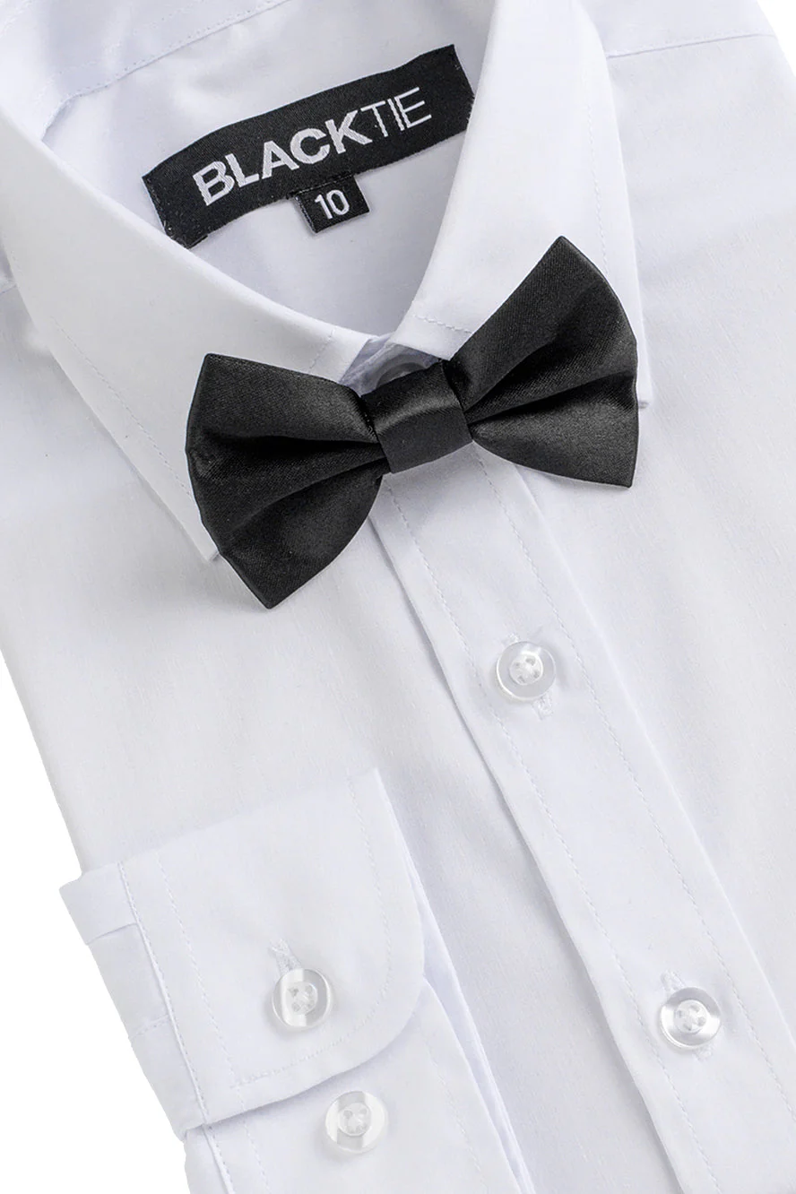 "London" Kids Powder Blue Tuxedo (5-Piece Set) - Image 8