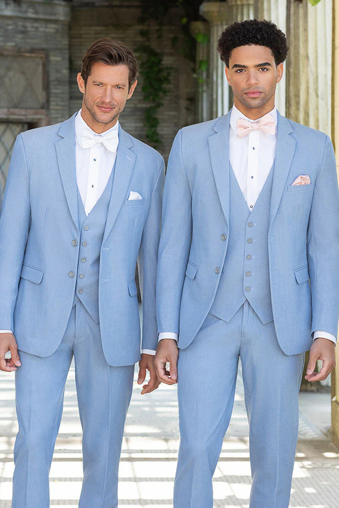 "Metro" Cornflower Suit Jacket (Separates) - Image 4