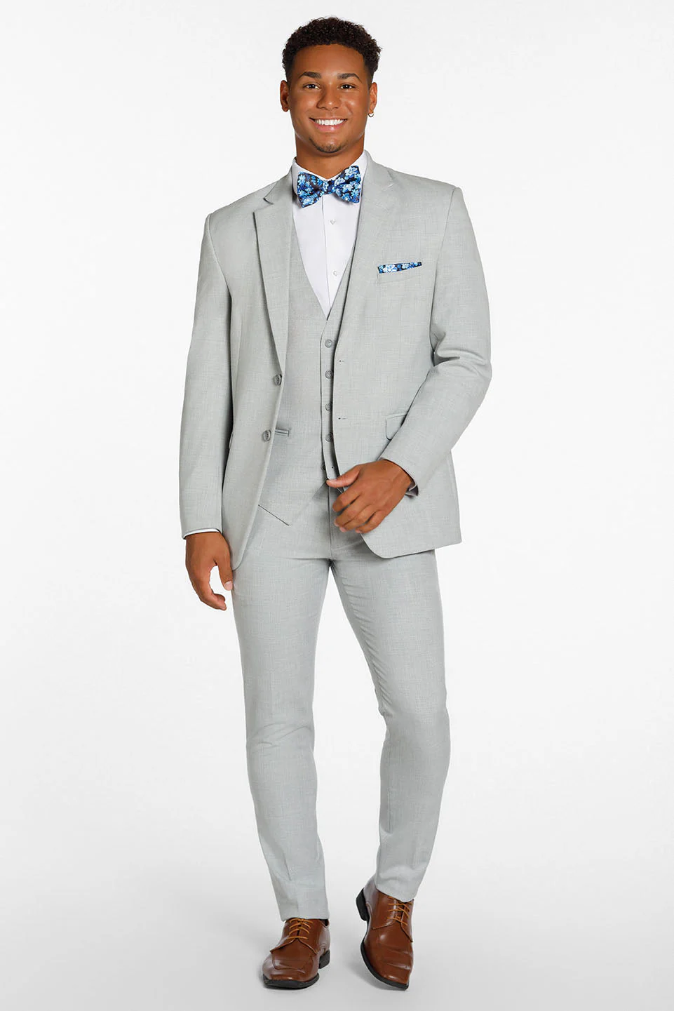 "Metro" Light Grey Suit Jacket (Separates) - Image 2