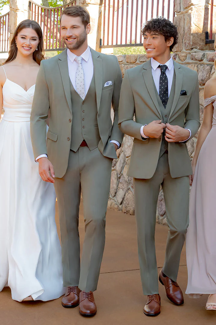 "Metro" Sage Suit Jacket (Separates) - Image 3