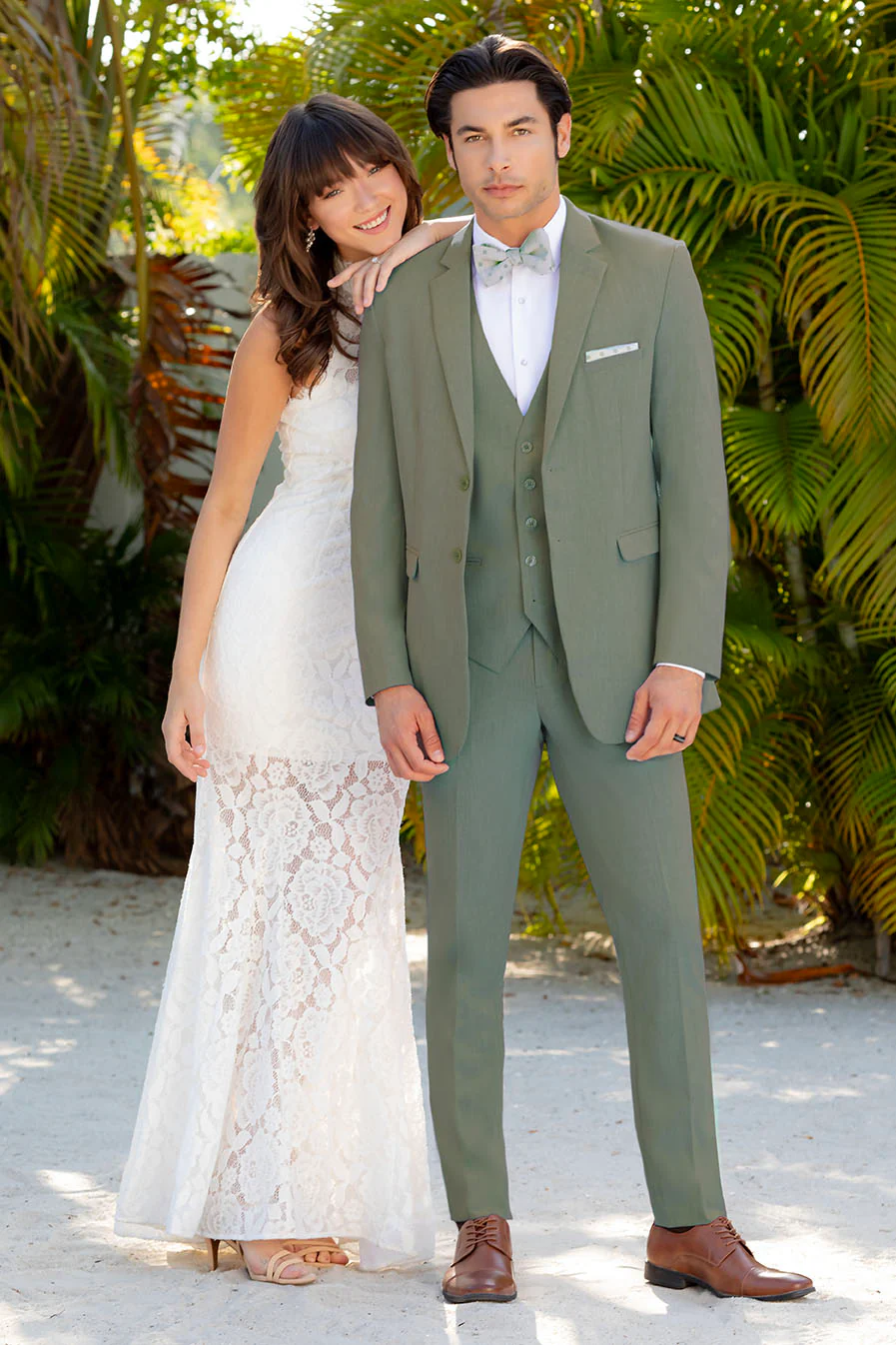 "Metro" Sage Suit Jacket (Separates) - Image 4