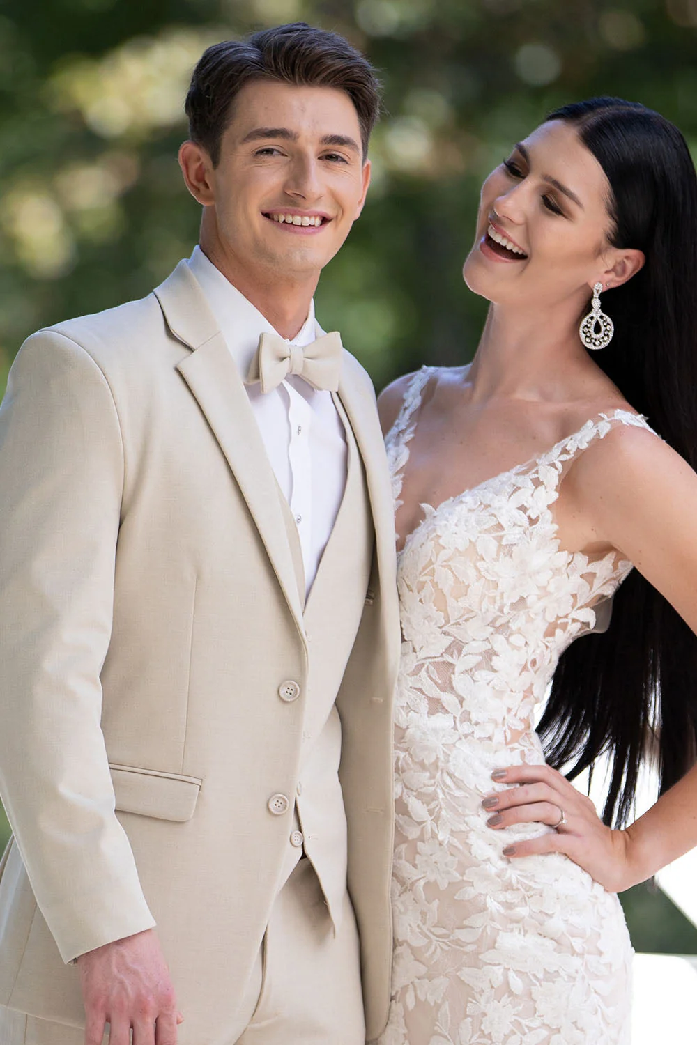 "Metro" Tan Suit Jacket (Separates) - Image 5