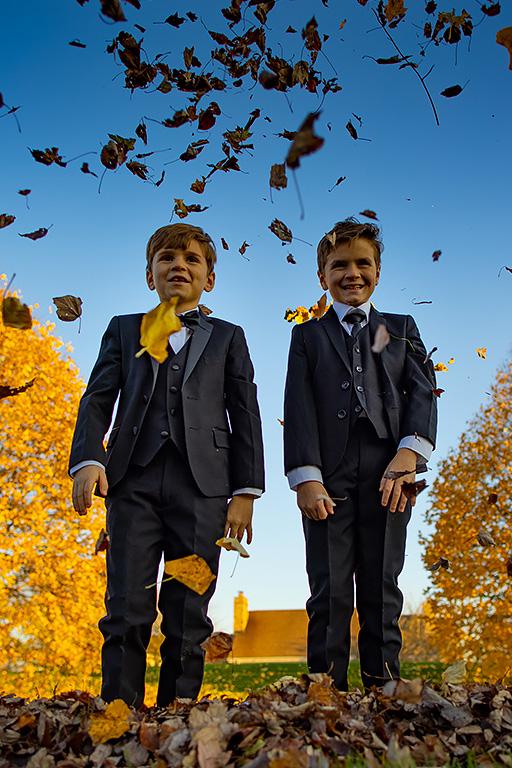 "Max" Kids Black 5-Piece Tuxedo - Image 5