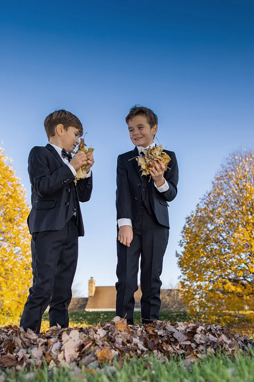 "Max" Kids Black 5-Piece Tuxedo - Image 6