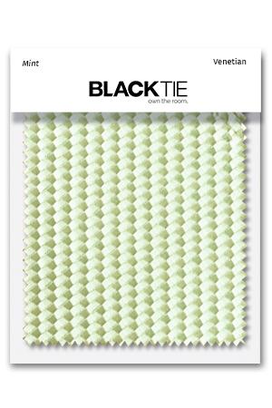 Mint Venetian Fabric Swatch