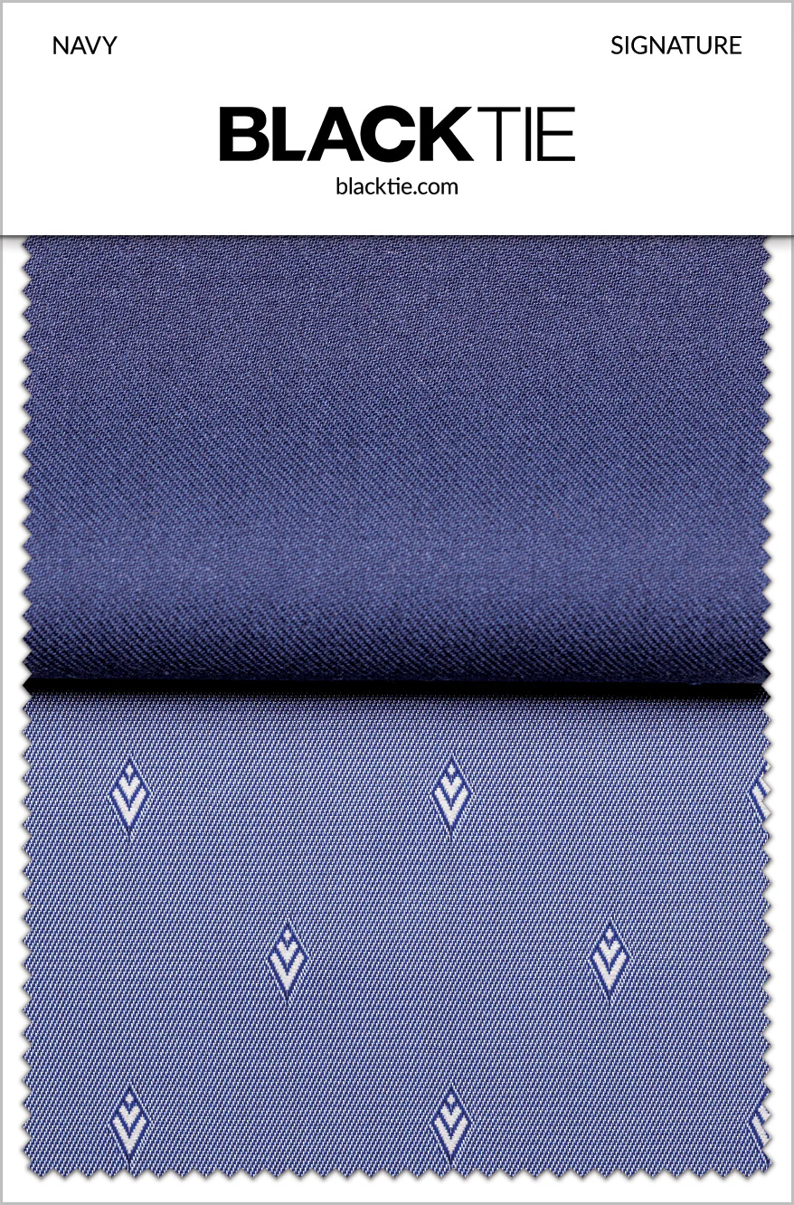 Navy Signature Fabric Swatch - Image 2