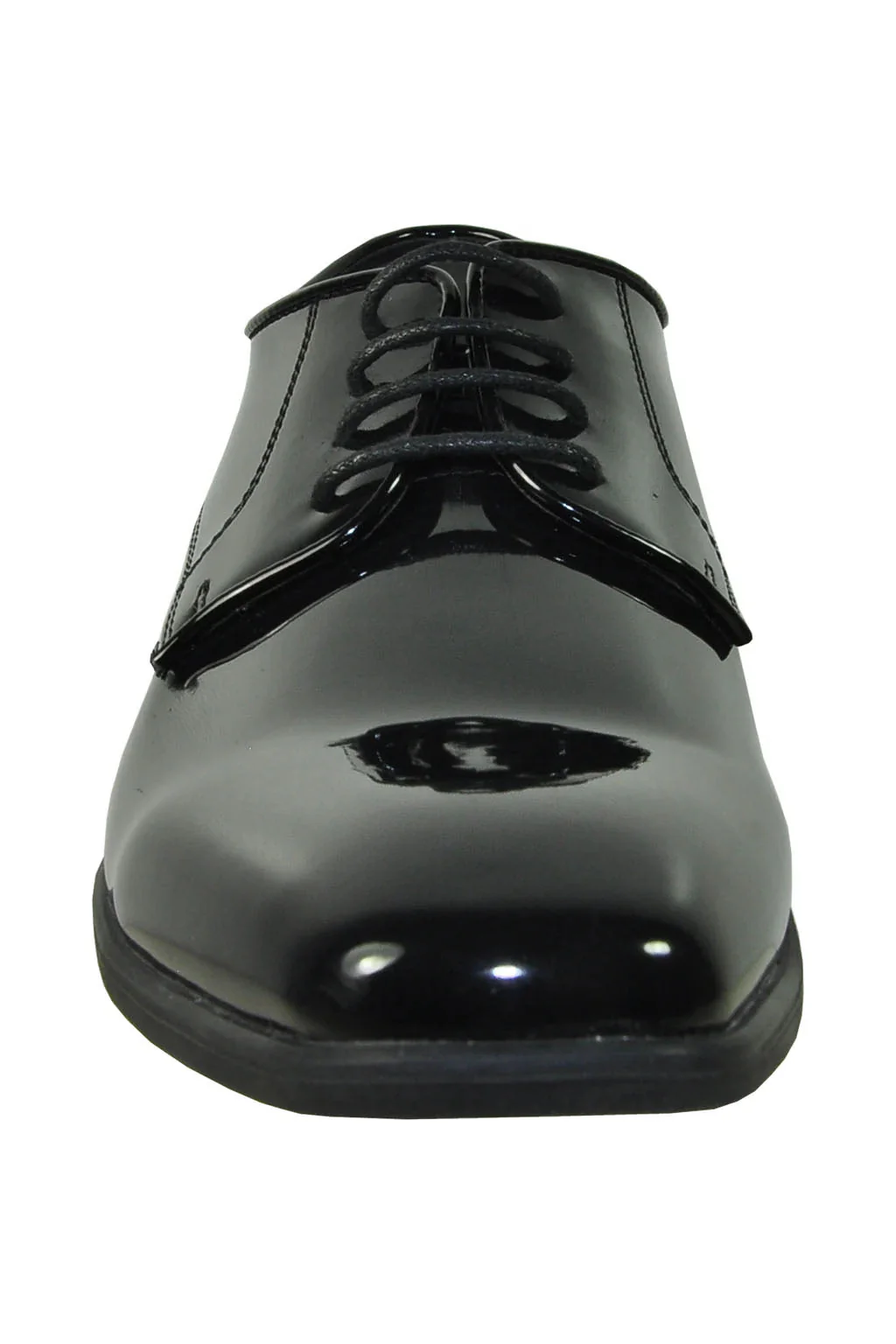 "Nolan" Black Tuxedo Shoes - Image 3