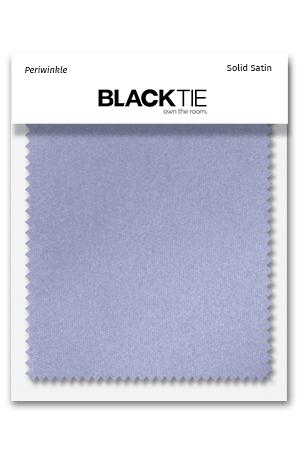 Periwinkle Luxury Satin Fabric Swatch