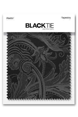 Pewter Tapestry Fabric Swatch