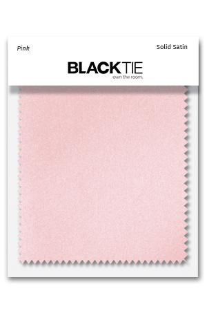 Pink Luxury Satin Fabric Swatch