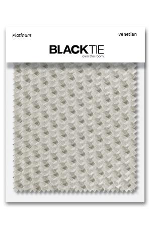 Platinum Venetian Fabric Swatch