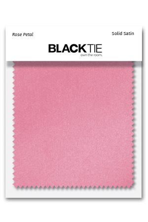 Rose Petal Luxury Satin Fabric Swatch