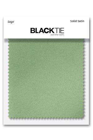 Sage Luxury Satin Fabric Swatch