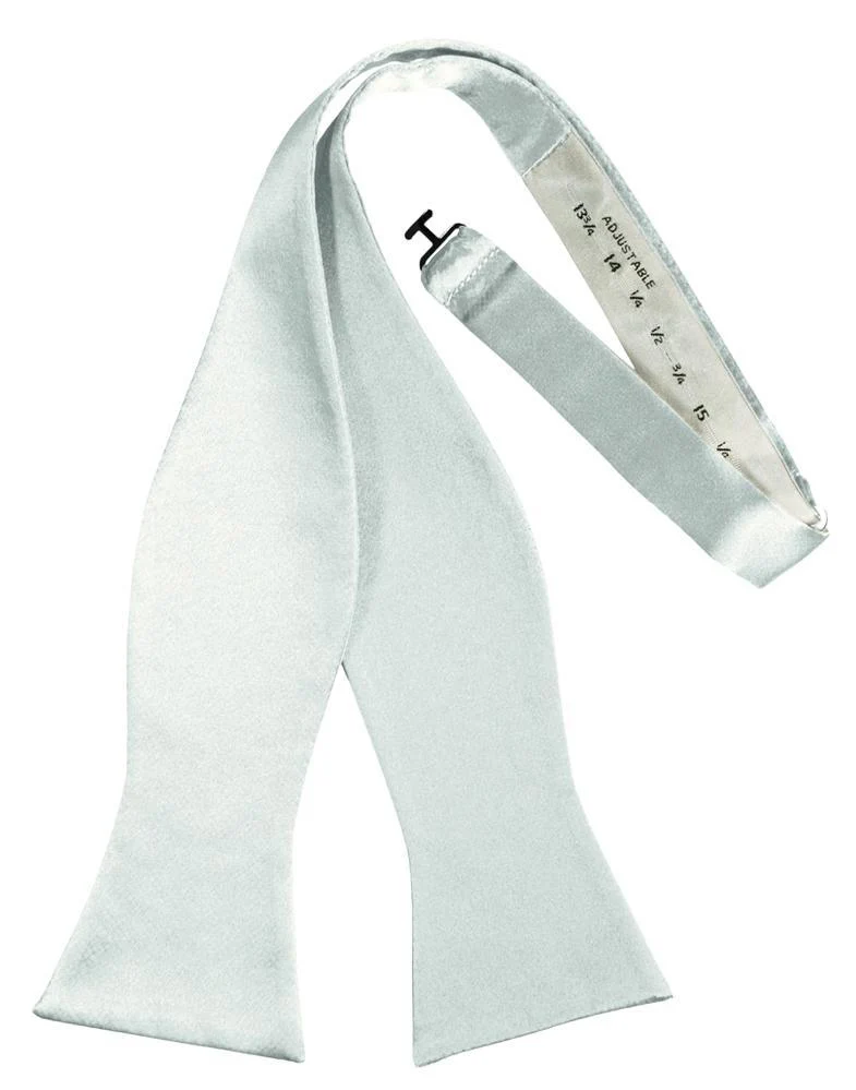 Sea Glass Luxury Satin Bow Tie - Image 2