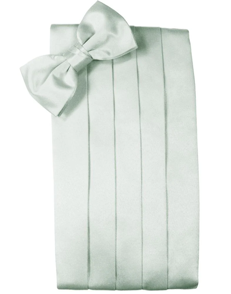 Sea Glass Luxury Satin Cummerbund