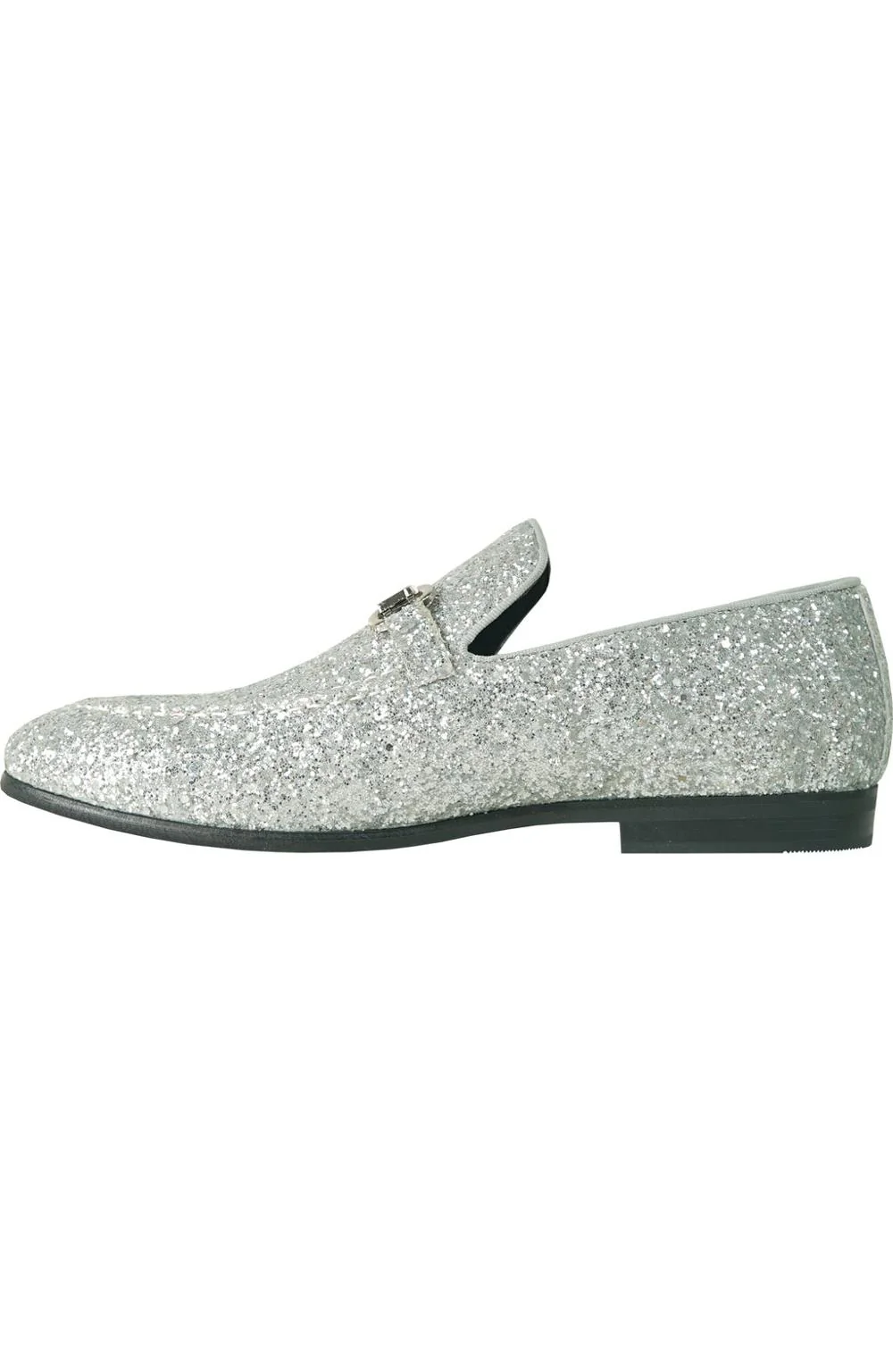 "Glitter" Silver Shoes - Image 3