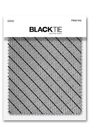 Silver Palermo Fabric Swatch