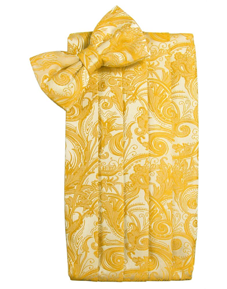 Tangerine Tapestry Cummerbund