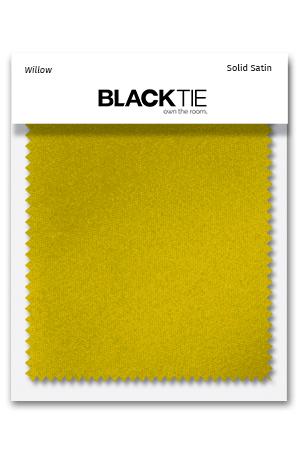 Willow Luxury Satin Fabric Swatch